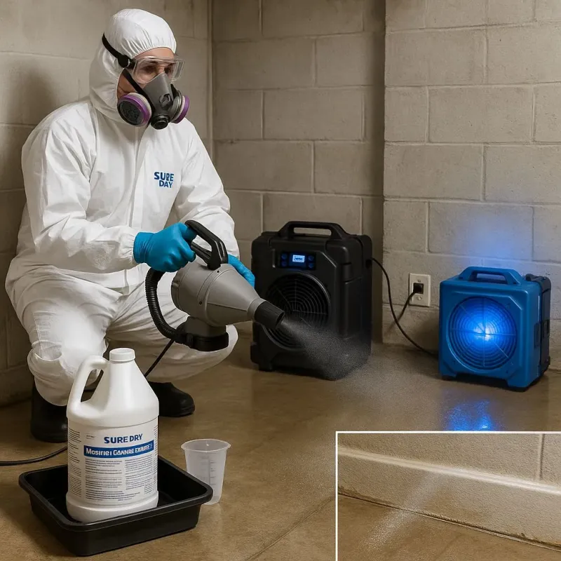 Sanitization and Odor Removal process in Bonneau Beach, SC